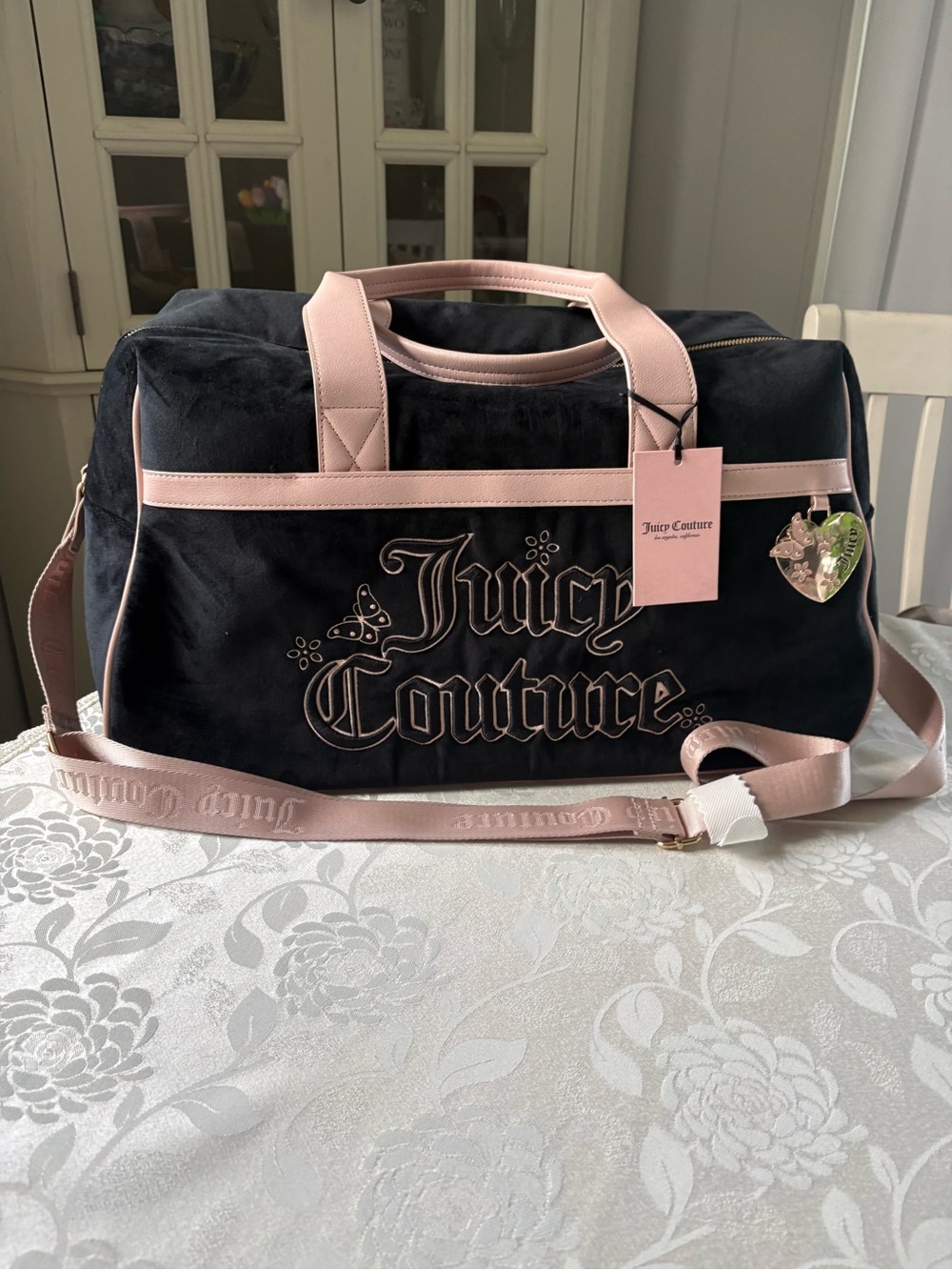 Juicy Couture juicy couture in the Sky Weekender Duffle Bag licorice